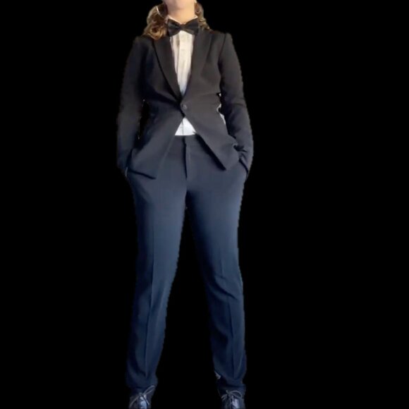 Antonio Melanie Suit Set with White Shirt - Picture 3 of 7